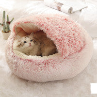 Dog And Cat Bed Pet Winter.