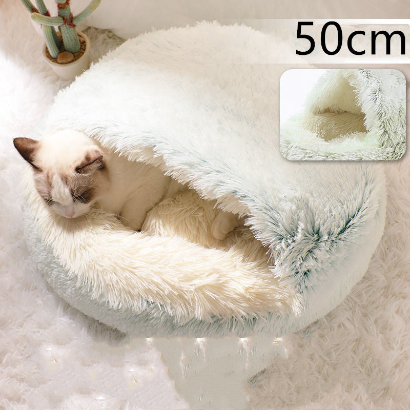 Dog And Cat Bed Pet Winter.