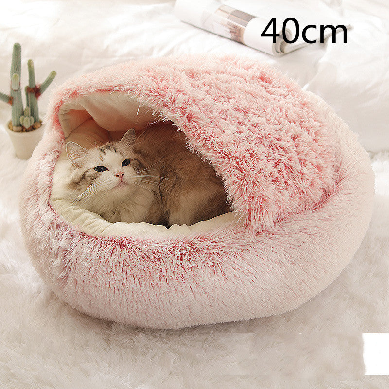 Dog And Cat Bed Pet Winter.