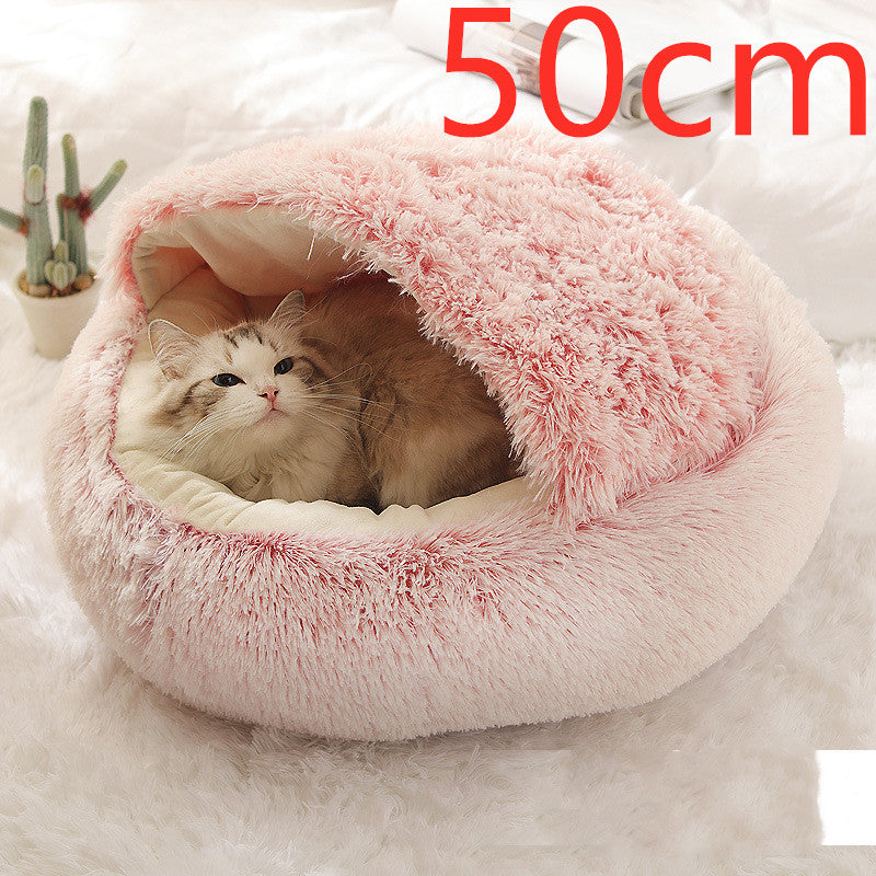 Dog And Cat Bed Pet Winter.