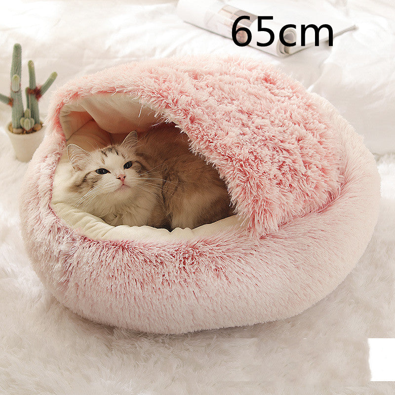 Dog And Cat Bed Pet Winter.