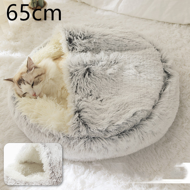 Dog And Cat Bed Pet Winter.